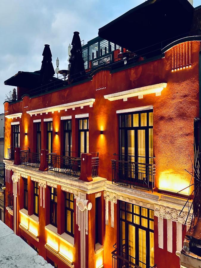 Ruz Hotels Стамбул Экстерьер фото The exterior of the hotel